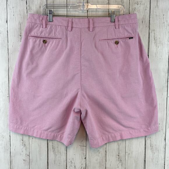 Polo Ralph Lauren Pink High Rise Classic Fit 9" Chino Short Mens Size 40 - Picture 11 of 11